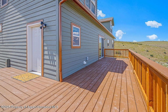 118 Highland Dr, Craig, CO 81625 - view of wooden terrace