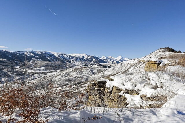 2908 Juniper Hill Dr, Aspen, CO 81611 - view of mountain background