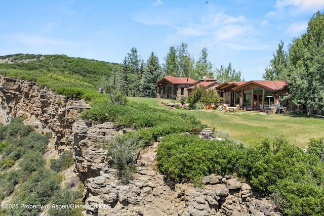 2908 Juniper Hill Dr, Aspen, CO 81611 - view of grassy yard