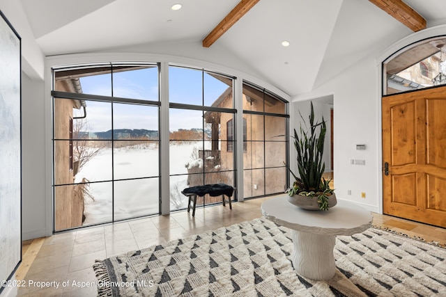 2908 Juniper Hill Dr, Aspen, CO 81611 - foyer featuring baseboards and recessed lighting