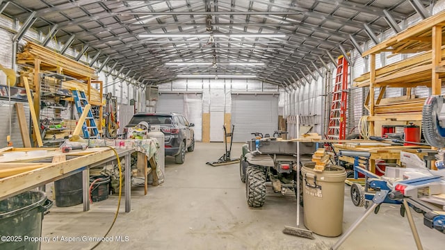 600 Rose St, Craig, CO 81625 - garage featuring a workshop area