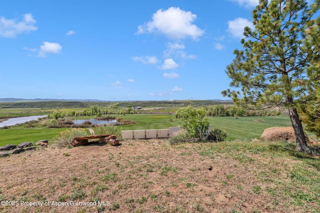 40889 County Road 76a, Hayden, CO 81639 - view of yard featuring a water view and a view of countryside