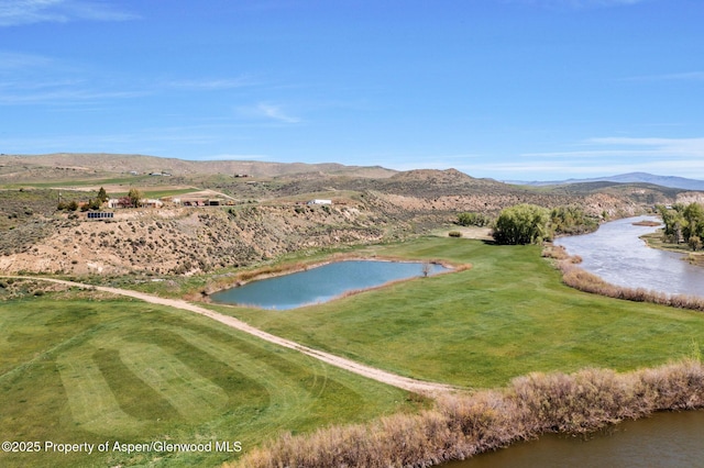 40889 County Road 76a, Hayden, CO 81639 - bird's eye view of a water and mountain view