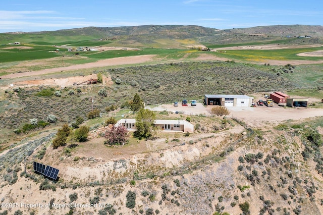 40889 County Road 76a, Hayden, CO 81639 - aerial view of sparsely populated area with a mountainous background