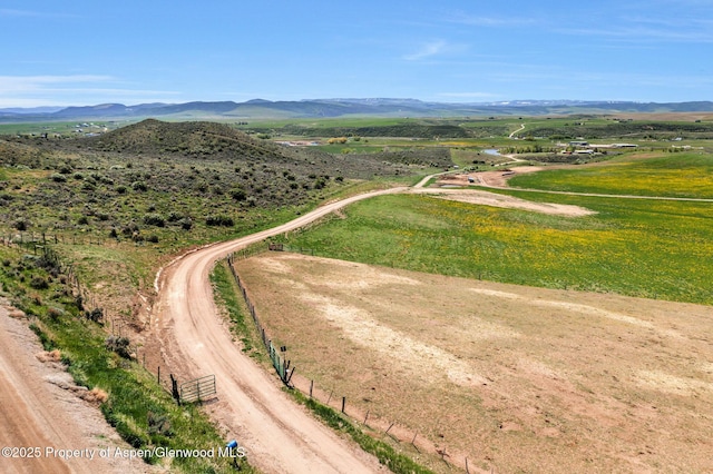 40889 County Road 76a, Hayden, CO 81639 - aerial view of a mountainous background