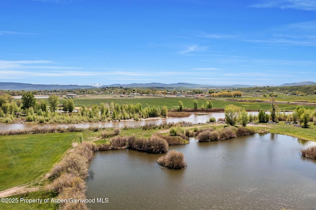 40889 County Road 76a, Hayden, CO 81639 - aerial view of a water and mountain view