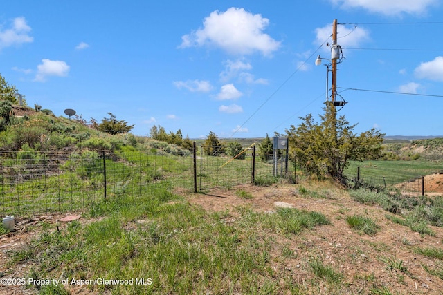 40889 County Road 76a, Hayden, CO 81639 - view of yard featuring a view of countryside and a gate