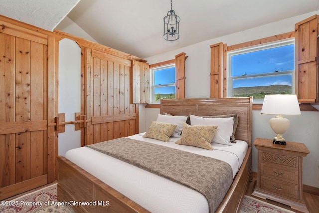 40889 County Road 76a, Hayden, CO 81639 - bedroom with lofted ceiling