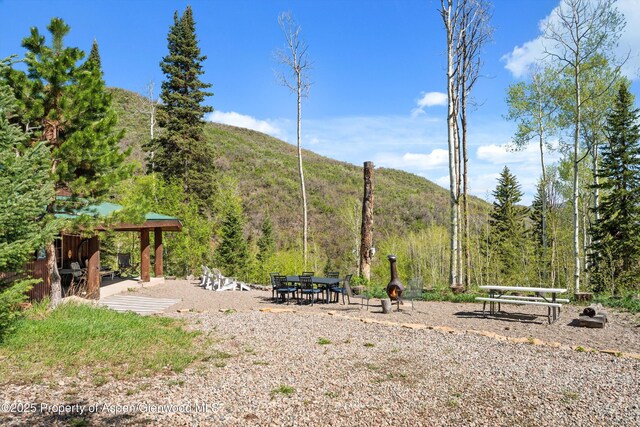 0 E Divide Creek Rd, Silt, CO 81652 - mountain view with a forest