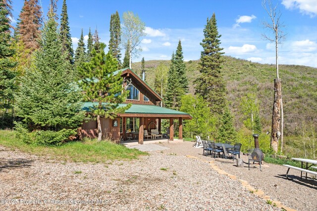 0 E Divide Creek Rd, Silt, CO 81652 - view of property's community featuring a wooded view
