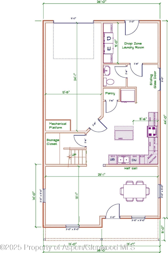 view of layout