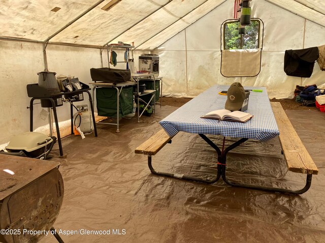 6398 County Road 4, Meeker, CO 81641 - interior space with outdoor dining space