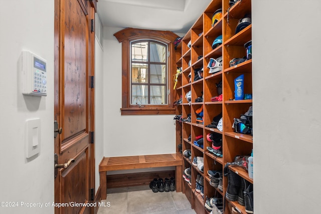 view of mudroom