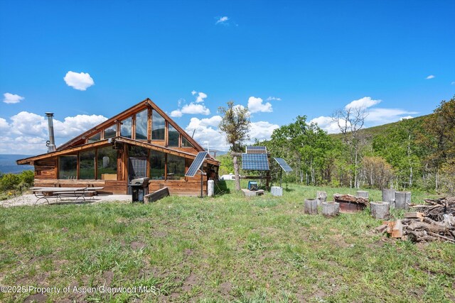 3714 Bear Ridge Rd, Basalt, CO 81621 - view of yard