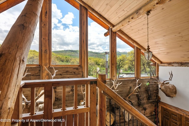 3714 Bear Ridge Rd, Basalt, CO 81621 - view of wooden deck