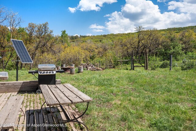 3714 Bear Ridge Rd, Basalt, CO 81621 - view of yard with a view of trees