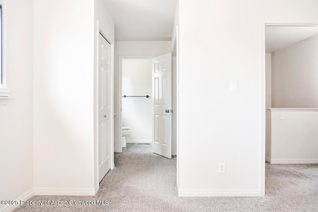 681 S 2nd St Unit A, Carbondale, CO 81623 - hall with baseboards and carpet