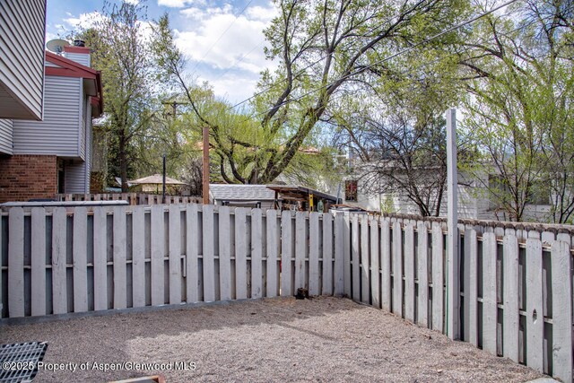 681 S 2nd St Unit A, Carbondale, CO 81623 - view of yard with fence private yard