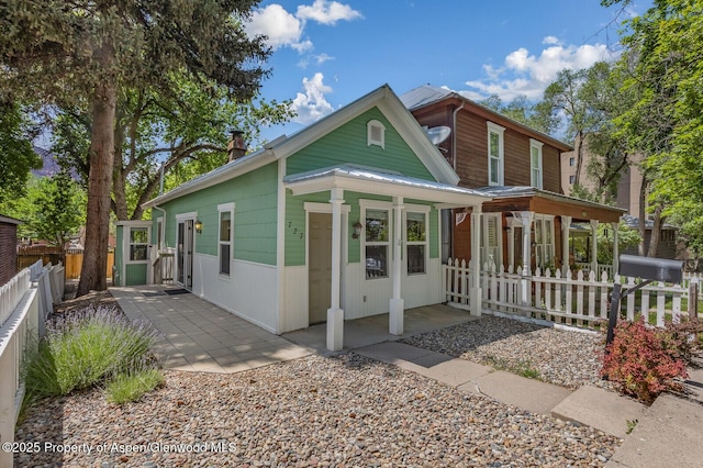 727 Bennett Ave, Glenwood Springs, CO 81601 - view of front of house featuring covered porch