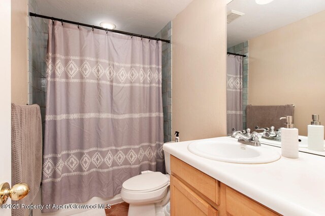 1199 Vitos Way, Carbondale, CO 81623 - bathroom featuring vanity and curtained shower