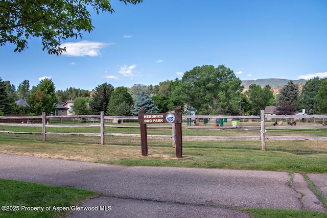 1199 Vitos Way, Carbondale, CO 81623 - view of yard