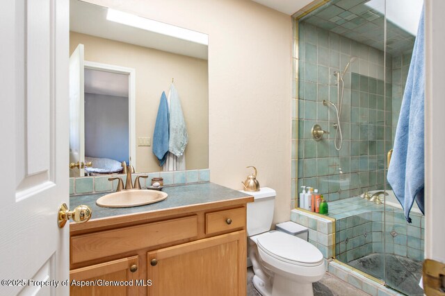 1199 Vitos Way, Carbondale, CO 81623 - full bath with a stall shower and vanity
