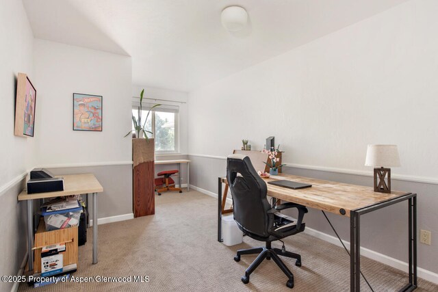 1199 Vitos Way, Carbondale, CO 81623 - carpeted office space featuring baseboards