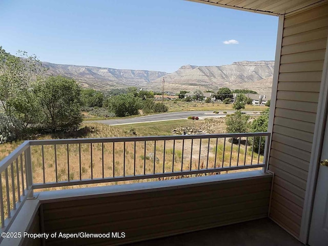 33 Angelica Cir, Parachute, CO 81635 - balcony with a mountain view