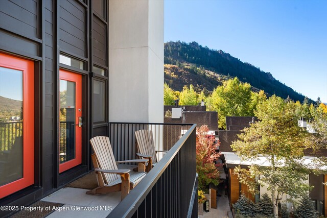 800 S Mill St Unit 301C, Aspen, CO 81611 - balcony with a mountain view