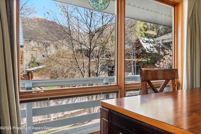 534/536 Spruce St, Aspen, CO 81611 - detailed view of a mountain backdrop