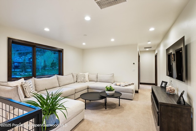 103 Ranch Ln, Glenwood Springs, CO 81601 - living room with light colored carpet and recessed lighting