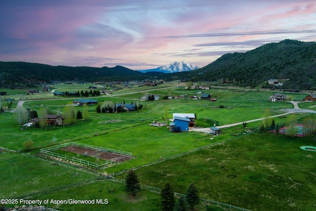 103 Ranch Ln, Glenwood Springs, CO 81601 - mountain view with rural landscape and a pastoral area