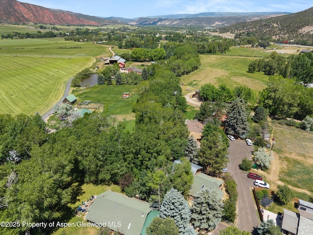 373 Sopris Creek Rd Unit 6, Basalt, CO 81621 - aerial view of a water and mountain view