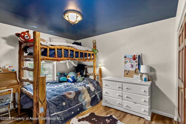 4122 Sky Ranch Dr, Glenwood Springs, CO 81601 - bedroom with wood finished floors