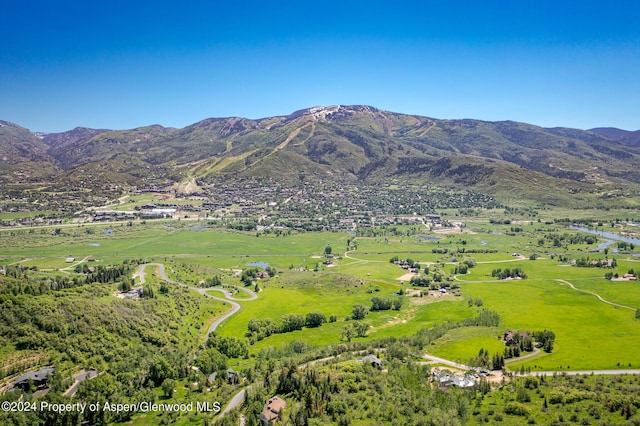 view of mountain feature