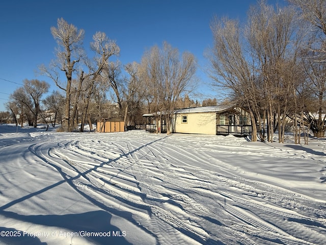 455 E 7th St, Craig, CO 81625 - view of snowy exterior