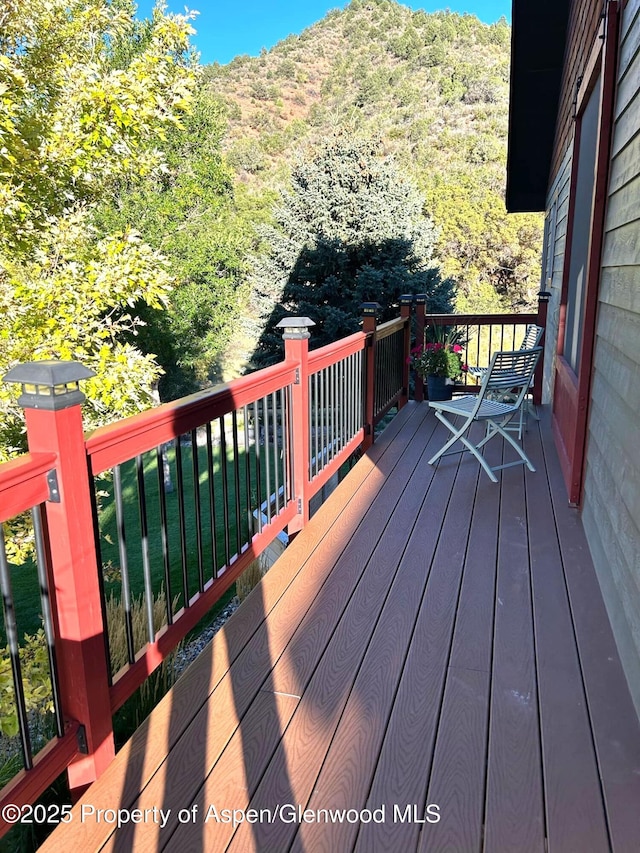 view of deck