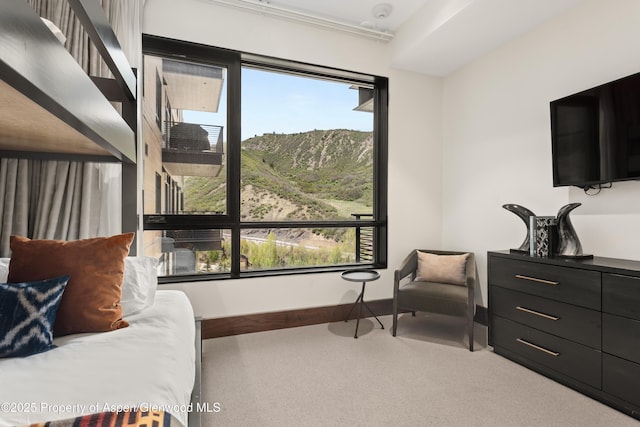 77 Wood Rd Unit 505E, Snowmass Village, CO 81615 - living area with carpet floors and baseboards
