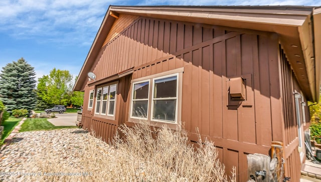 168 Blackhawk Dr, New Castle, CO 81647 - view of side of property with board and batten siding