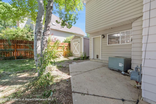 1020 Alta Vista Dr, Craig, CO 81625 - view of patio / terrace with a storage unit