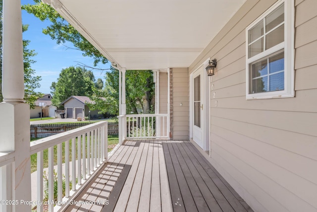 1020 Alta Vista Dr, Craig, CO 81625 - view of wooden porch