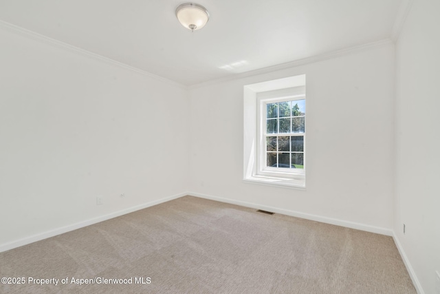 1020 Alta Vista Dr, Craig, CO 81625 - carpeted empty room featuring ornamental molding