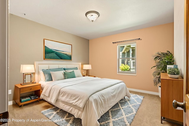 152 Blackhawk Dr, New Castle, CO 81647 - bedroom with light carpet and baseboards