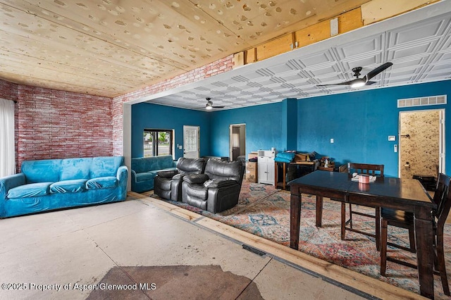 480 Minter Ave, De Beque, CO 81630 - cinema featuring a ceiling fan