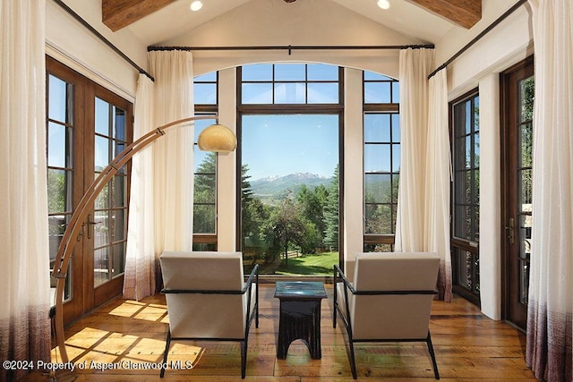 120 Running Mare Rd, Woody Creek, CO 81656 - entryway with wood-type flooring
