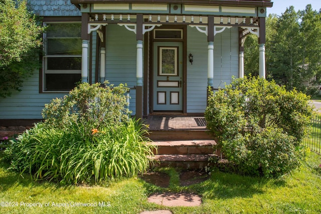 500 W Francis St, Aspen, CO 81611 - property entrance with a porch