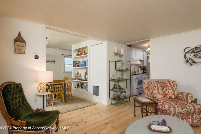 500 W Francis St, Aspen, CO 81611 - living area with visible vents and light wood finished floors