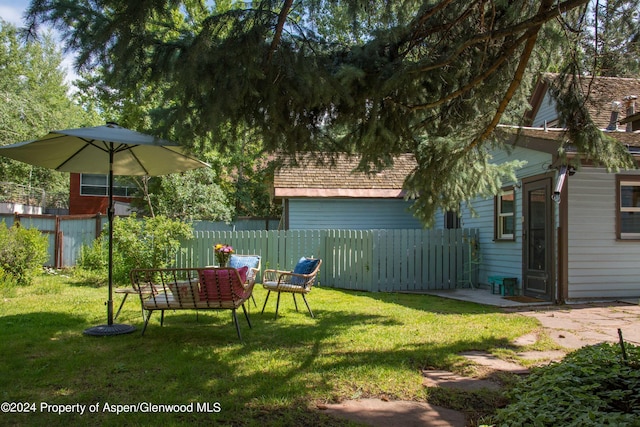 500 W Francis St, Aspen, CO 81611 - view of yard with fence