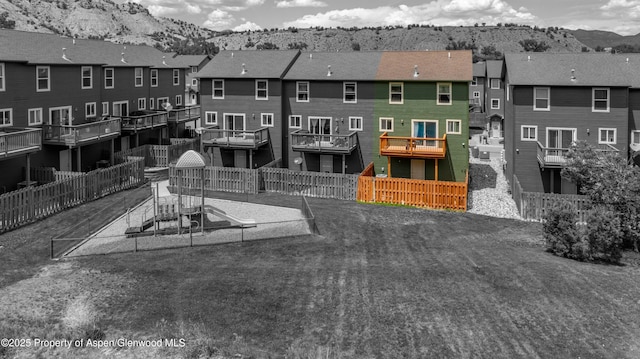 2433 Pine Ln, Rifle, CO 81650 - aerial view of residential area with mountains