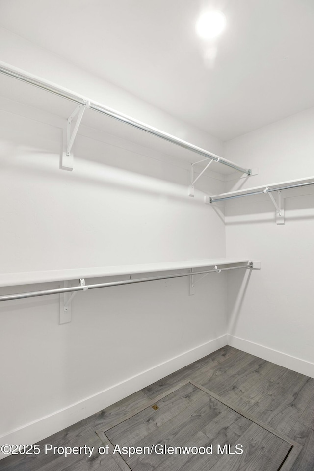 1652 E 17th Cir, Rifle, CO 81650 - walk in closet with wood finished floors